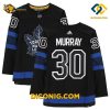NHL Toronto Maple Leafs Hockey Jersey Matt Murray Black Alternate