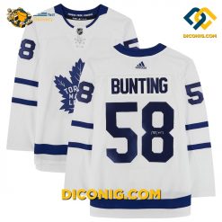 NHL Toronto Maple Leafs Hockey Jersey Michael Bunting White
