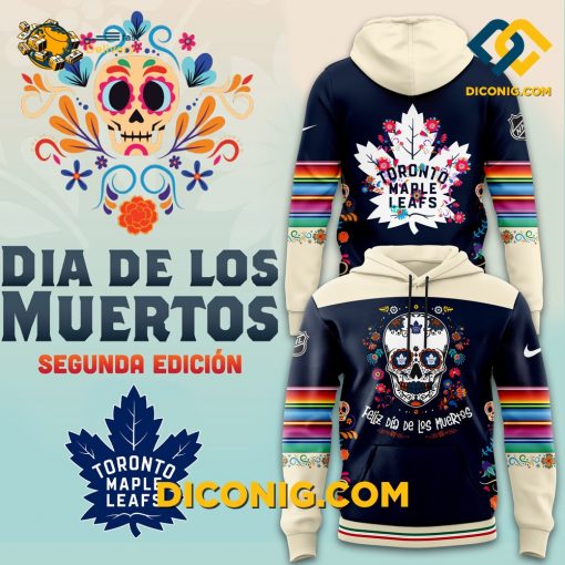 NHL Toronto Maple Leafs Hoodie Custom Dia De Los Muertos