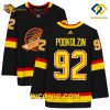 NHL Vancouver Canucks Hockey Jersey Vasily Podkolzin Black Alternate