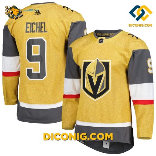 NHL Vegas Golden Knights Hockey Jersey Jack Eichel Gold