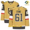 NHL Vegas Golden Knights Hockey Jersey Mark Stone Gold Alternate