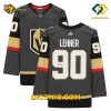 NHL Vegas Golden Knights Hockey Jersey Robin Lehner Grey Alternate