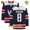 NHL Washington Capitals Hockey Jersey Alex Ovechkin Navy Alternate