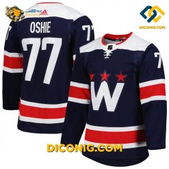 NHL Washington Capitals Hockey Jersey TJ Oshie Navy Alternate