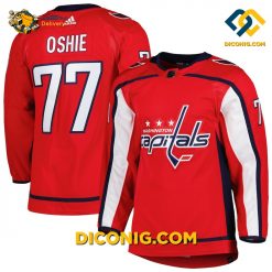 NHL Washington Capitals Hockey Jersey TJ Oshie Red