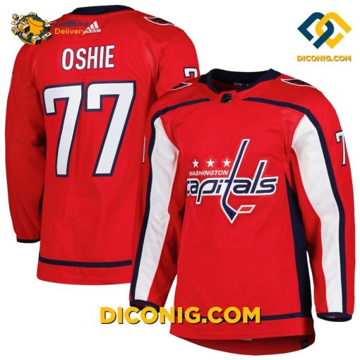 NHL Washington Capitals Hockey Jersey TJ Oshie Red