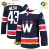 NHL Washington Capitals Hockey Jersey Tom Wilson Navy Alternate