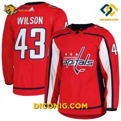 NHL Washington Capitals Hockey Jersey Tom Wilson Red