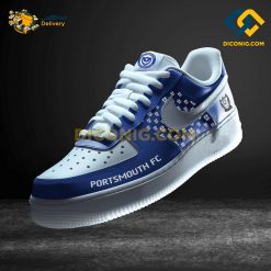 Portsmouth Custom Shoes EPL Nike Air Force 1