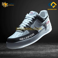 RB Leipzig Custom Shoes Black Bundesliga Nike Air Force 1