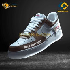RB Leipzig Custom Shoes Brown Bundesliga Nike Air Force 1