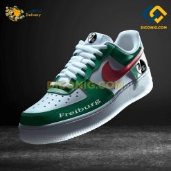 SC Freiburg Custom Shoes Green Bundesliga Nike Air Force 1