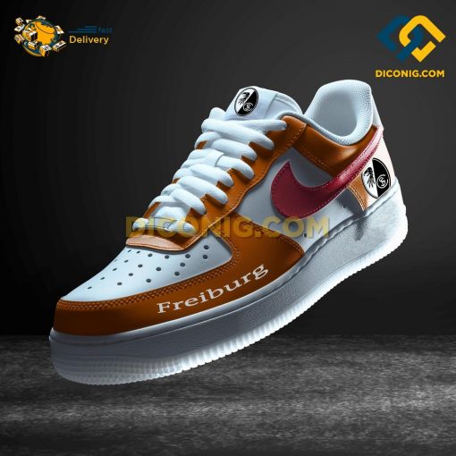 SC Freiburg Custom Shoes Orange Bundesliga Nike Air Force 1