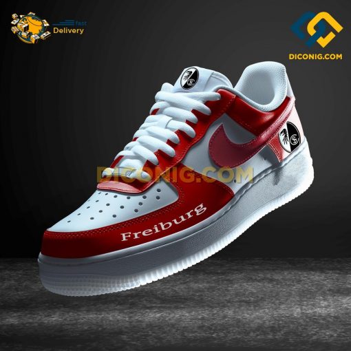 SC Freiburg Custom Shoes Red Bundesliga Nike Air Force 1