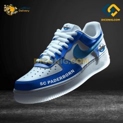 SC Paderborn Custom Shoes Blue Bundesliga Nike Air Force 1