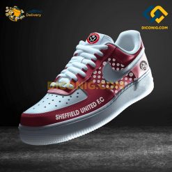 Sheffield United Custom Shoes EPL Nike Air Force 1