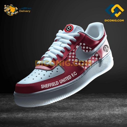 Sheffield United Custom Shoes EPL Nike Air Force 1