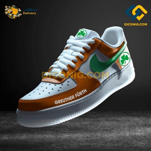 SpVgg Greuther Furth Custom Shoes Orange Bundesliga Nike Air Force 1