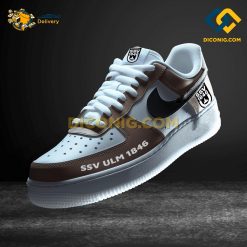 SSV Ulm Custom Shoes Brown Bundesliga Nike Air Force 1