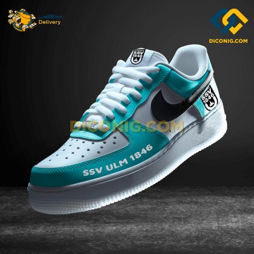 SSV Ulm Custom Shoes Teal Bundesliga Nike Air Force 1