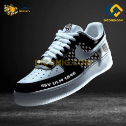 SSV Ulm Nike Air Force 1 Bundesliga Custom Shoes Black