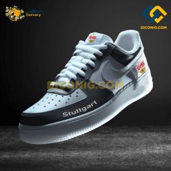 Stuttgart Custom Shoes Black Bundesliga Nike Air Force 1
