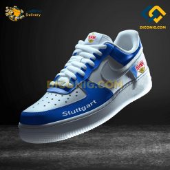 Stuttgart Custom Shoes Blue Bundesliga Nike Air Force 1