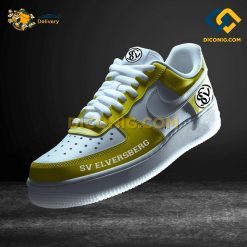 SV Elversberg Custom Shoes Yellow Bundesliga Nike Air Force 1
