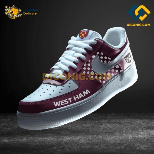 West Ham United Custom Shoes EPL Nike Air Force 1