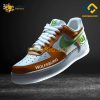 Wolfsburg Custom Shoes Orange Bundesliga Nike Air Force 1