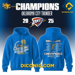 NBA Champion Oklahoma City Thunder Hoodie Custom
