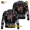 ACDC Brian Johnson Angus Young Black Ugly Christmas Sweater