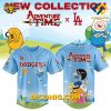 Adventure Time Dodgers Baseball Jersey