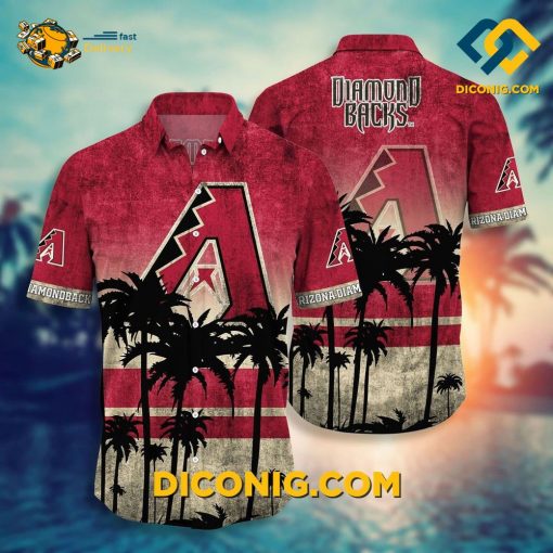 MLB Arizona Diamondbacks Hawaiian Shirt Custom Desert Bloom