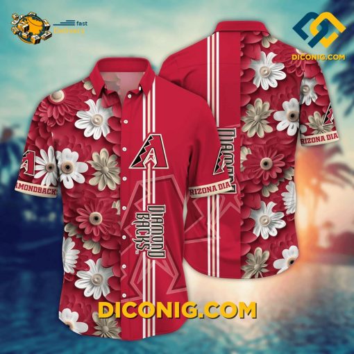 MLB Arizona Diamondbacks Hawaiian Shirt Custom Desert Heatwave