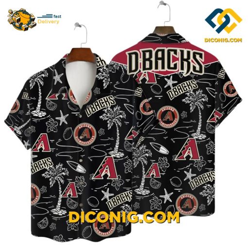 MLB Arizona Diamondbacks Hawaiian Shirt Custom Desert Oasis