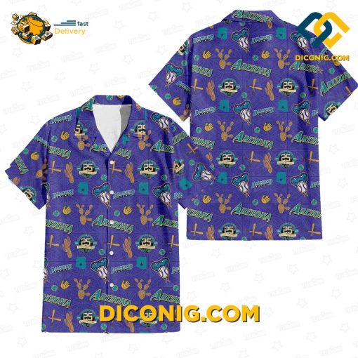 MLB Arizona Diamondbacks Hawaiian Shirt Custom Dunes
