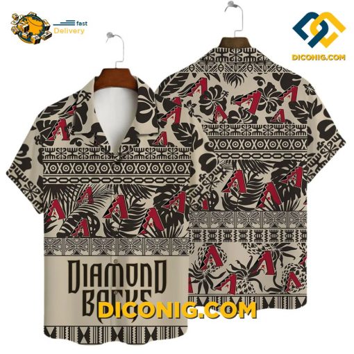MLB Arizona Diamondbacks Hawaiian Shirt Custom Sunset Glow
