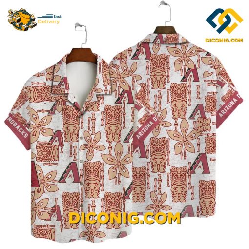 MLB Arizona Diamondbacks Hawaiian Shirt Custom Twilight Cactus