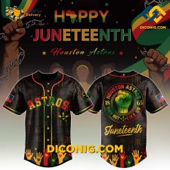 MLB Houston Astros Juneteenth Freedom Baseball Jersey