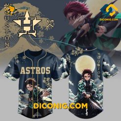 MLB Houston Astros Tanjiro Spirit Baseball Jersey