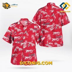 atlanta braves hawaiian shirt island escape