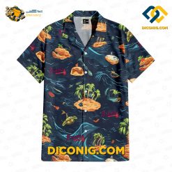 atlanta braves hawaiian shirt oceanfront summer