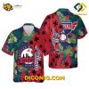MLB Atlanta Braves Hawaiian Shirt Custom Palm Sunset
