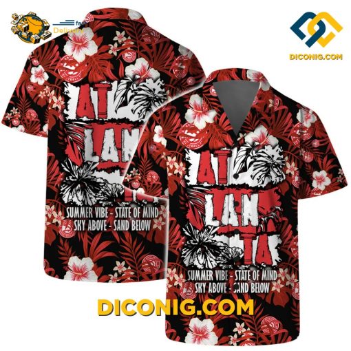 NBA Atlanta Hawks Hawaiian Shirt Custom Summer Breeze