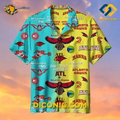 NBA Atlanta Hawks Hawaiian Shirt Custom Tiki Spirit