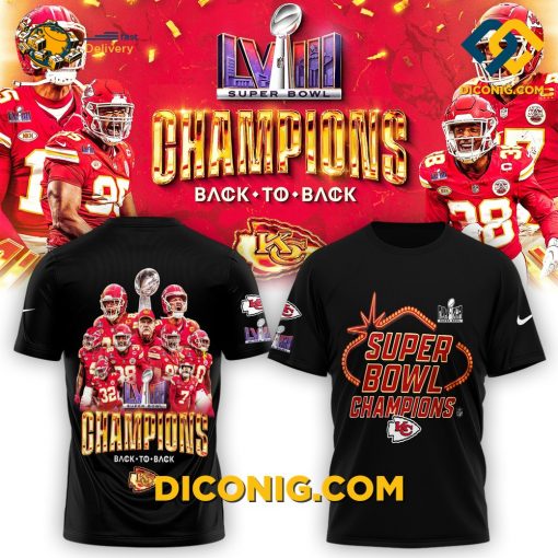 NFL Back To Back Kansas City Chiefs Hoodie Custom Shirt