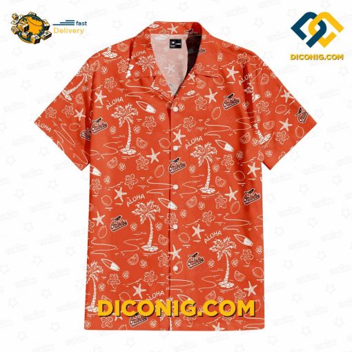 MLB Baltimore Orioles Hawaiian Shirt Custom Aloha Paradise