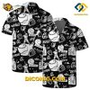 MLB Baltimore Orioles Hawaiian Shirt Custom Black & White Baseball Vibes
